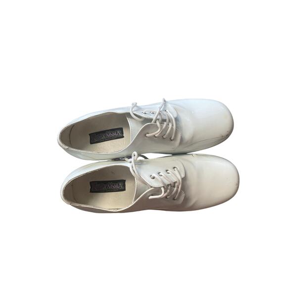 Disco Shoes Pleaser Funtasma Floating Fish Heels Oxfords Adult Large FLAWS - Picture 1 of 10